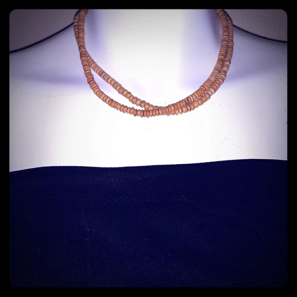 Wooden Waterproof Summer Necklaces